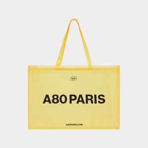 A80 PARIS CREW MESH BAG L'ORIGINAL YELLOW